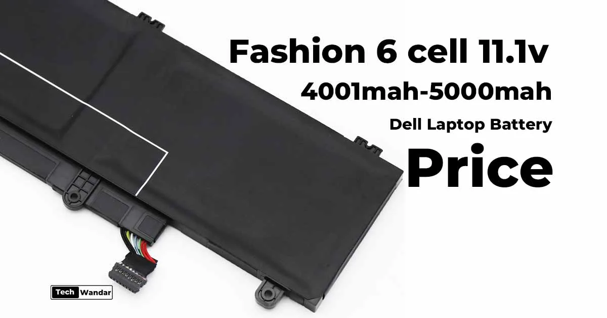fashion 6 cell 11.1v 4001mah 5000mah dell laptop battery price jpg